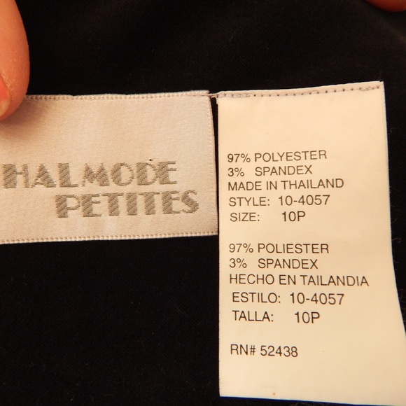 Vintage Little Black Dress Cut Out Hem Retro Fit - Picture 7 of 7